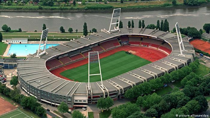 Luftaufnahme Weserstadion