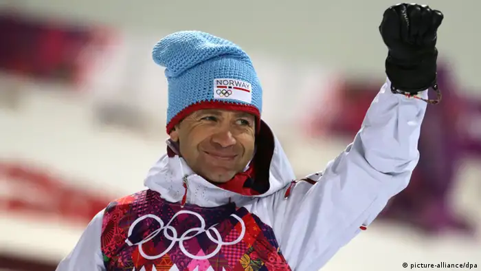 Ole Einar Björndalen gewinnt über 10 Kilometer (picture-alliance/dpa)