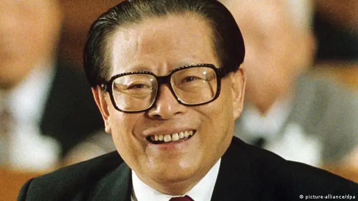 China Präsident Jiang Zemin