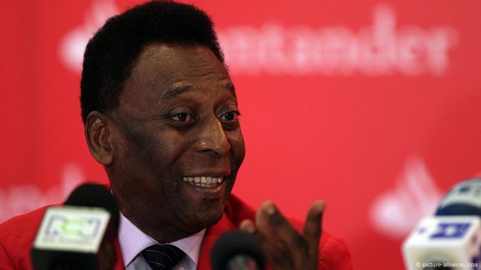 Der brasilianische Star-Sturmer Pele