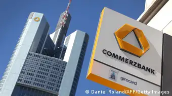Logo Headquarters Commerzbank Frankfurt am Main
