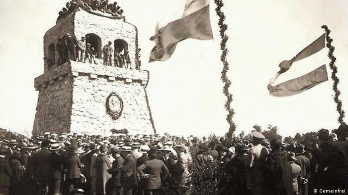Inauguración de la Torre de Bismarck en Concepción