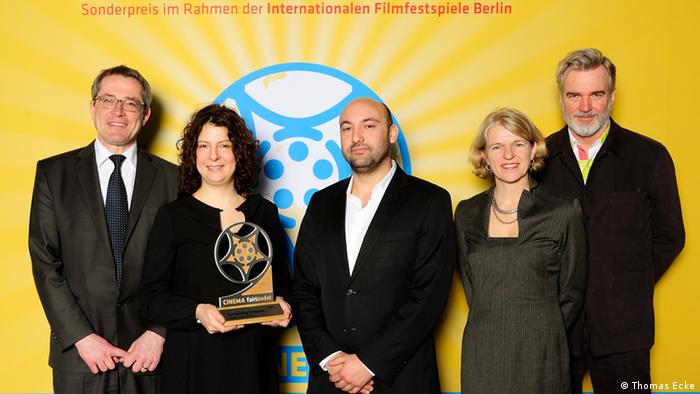 Cinema fairbindet-Preisverleihung auf der Berlinale 2014 (Foto: DW)