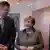 Кличко и Яценюк во время встречи с Меркель в Берлине