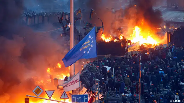 Ukraine Protest Eskalation und Gewalt 19.02.2014