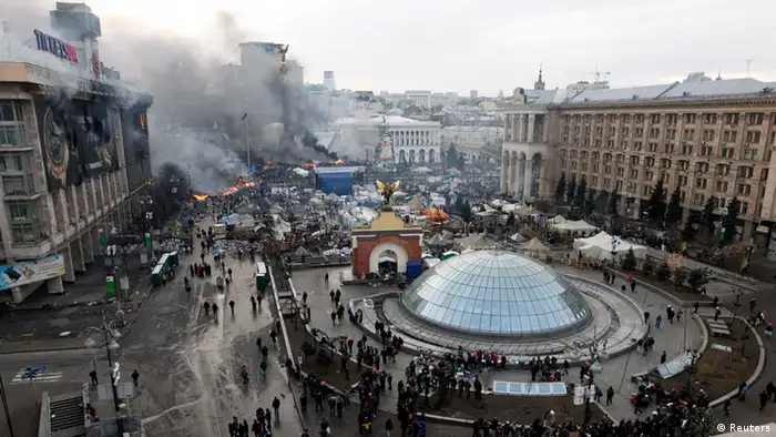 Ukraine Protest Eskalation und Gewalt 19.02.2014