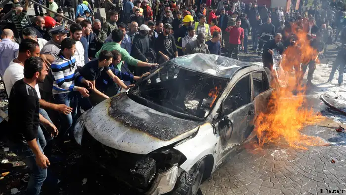 Libanon Bombenanschlag in Beirut 19.02.2014