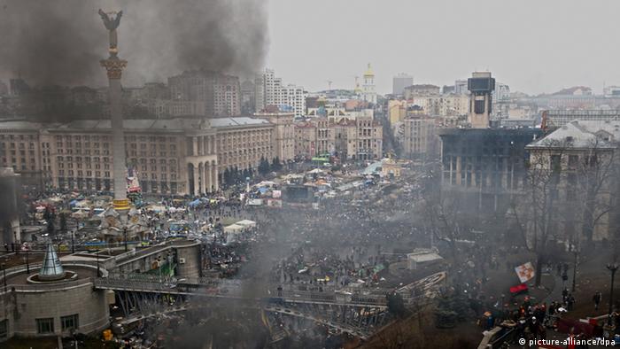 Maidan Kiew Ukraine Bürgerkrieg