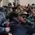 Задержание участников протестов у здания суда, где оглашается приговор по "болотному делу".