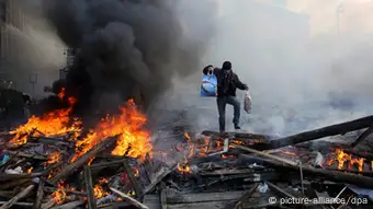 Kiew Demonstranten 21.02.2014