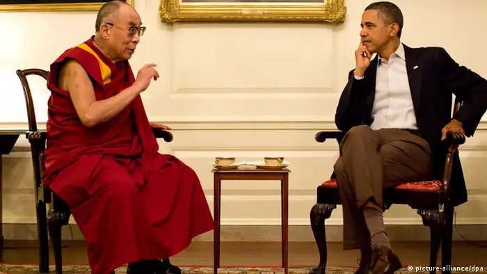 Barack Obama trifft Dalai Lama