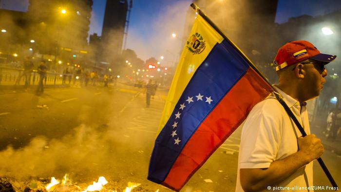 Siguen protestas en Venezuela.
