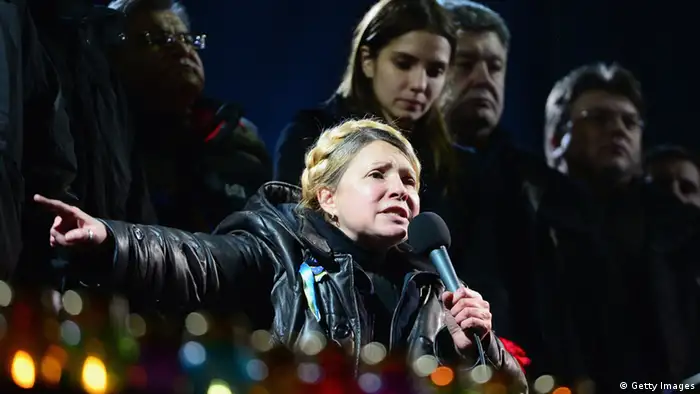Ukraine Julia Timoschenko Rede Maidan 22. Feb. 2014