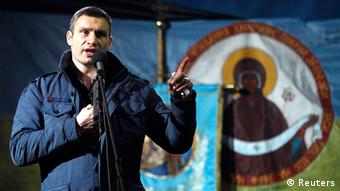 Ukraine Julia Timoschenko Rede Maidan 22. Feb. 2014 Vitali Klitschko
