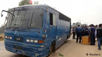 Bangladesh Bus Gefängnis