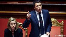 Italia: Poca confianza en Matteo Renzi