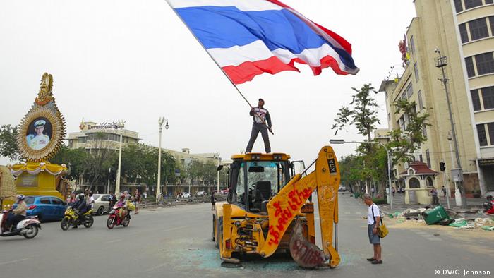 Thailand Streik in der thailändischen Hauptstadt Bangkok
