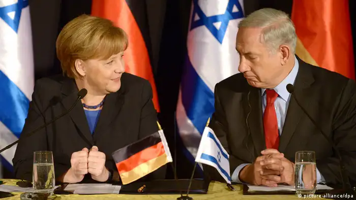 Angela Merkel und Benjamin Netanjahu Regierungskonsultationen 25. Feb. 2014