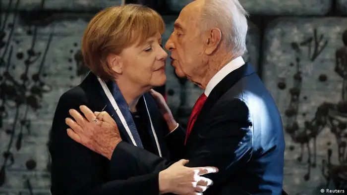 Deutschland Israel Regierungskonsultationen Merkel und Peres