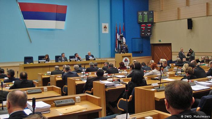 Bosnien Parlament der Republika Srpska (Foto: DW/D. Maksimovic)