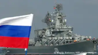 Russland Ukraine Krim Schwarzmeerflotte Hafen von Sewastopol