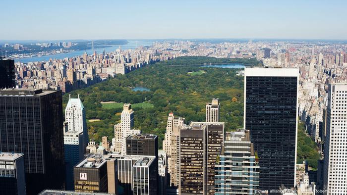New York City Skyline Central Park 2012