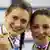 Radsport UCI Weltmeisterschaften im Bahnradfahren: Kristina Vogel (l) und Miriam Welte (r.) mit Medaillen (Foto: Bryn Lennon/Getty Images)