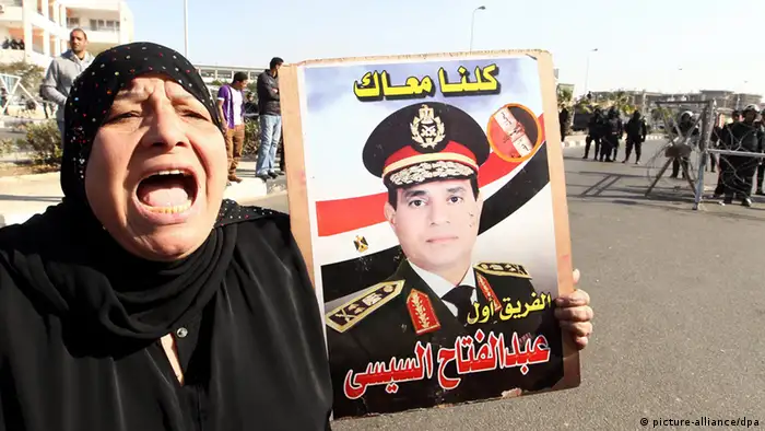 Ägypten al-Sisi - Unterstützer 