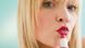 Frau mit Lippenstift Frau mit Lippenstift
