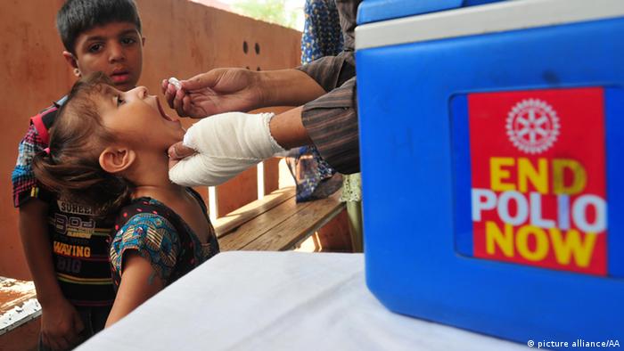 Pakistan started its first nationwide polio eradication campaign in 1994