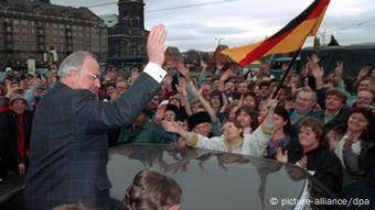 Audioslideshow Helmut Kohl Bundeskanzler Kohl in Dresden