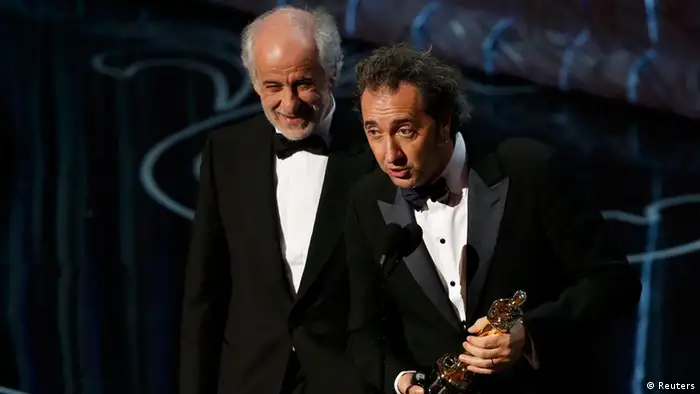 Oscars 2014 Bester nichtenglischsprachiger Film The Great Beauty mit Paolo Sorrentio (Foto: Agenturen)