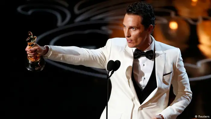 Matthew McConaughey bei den Oscars (Foto: Agenturen)
