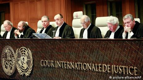 Foto simbólica de la Corte Internacional de Justicia