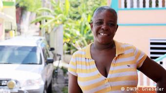 Die Köchin Diane auf Dominica (Foto: DW/Griebeler)