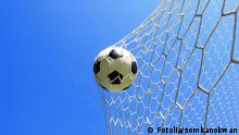 #55939595 - Soccer ball in goal, success concept © somkanokwan