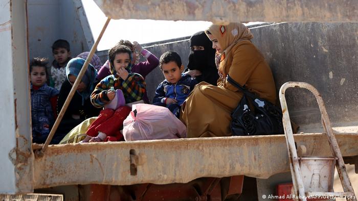 Irak Flüchtlinge aus Falludscha (Ahmad Al-Rubaye/AFP/Getty Images)