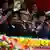 Die Parade für den vor einem Jahr verstorbenen venuolanischen Präsidenten Hugo Chavez in Caracas. Teilnehmer waren u.a. der derzeitige Staatschef Nicolás Maduro, der bolivianische Präsident Evo Morales und Kubas Staatschef Raúl Castro (v.l.; Foto:
