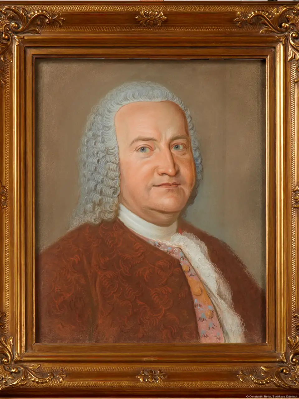 Painting of Johann Sebastian Bach returns home to Leipzig