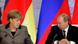 Merkel y Putin durante una rueda de prensa en el Kremlin el 16 de noviembre de 2012. Merkel y Putin durante una rueda de prensa en el Kremlin el 16 de noviembre de 2012.