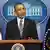 US-Präsident Barack Obama am Rednerpult im Weißen Haus (Foto: Reuters/Jonathan Ernst)