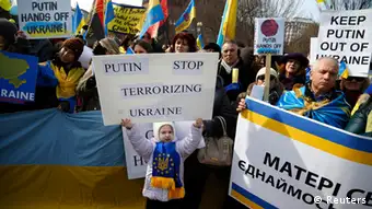 USA Ukraine Demos 06.03.2014 Washington
