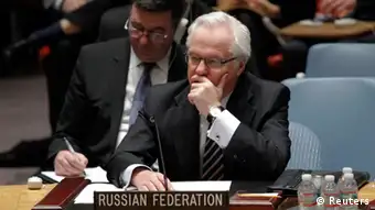Der russische Botschafter bei der Uno Witali Tschurkin