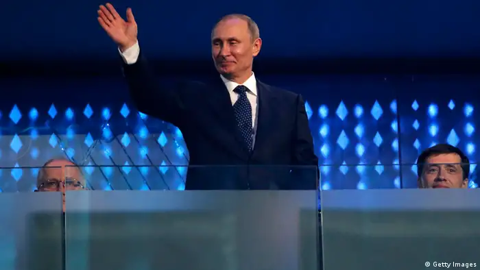 Sotschi 2014 Paralympics Eröffnungsfeier Putin