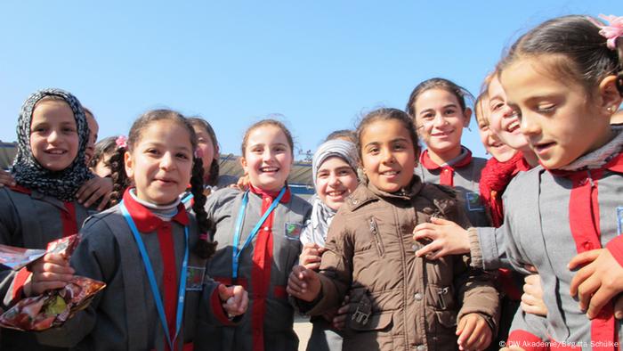 Syrian child refugees on the Turkish-Syrian border (photo: DW Akademie/Birgitta Schülke).
