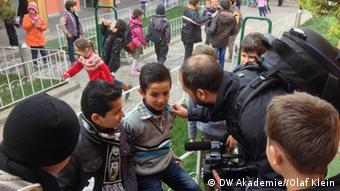 Children in the Turkish refugee camp, Gaziantep (photo: DW Akademie/Olaf Klein).
