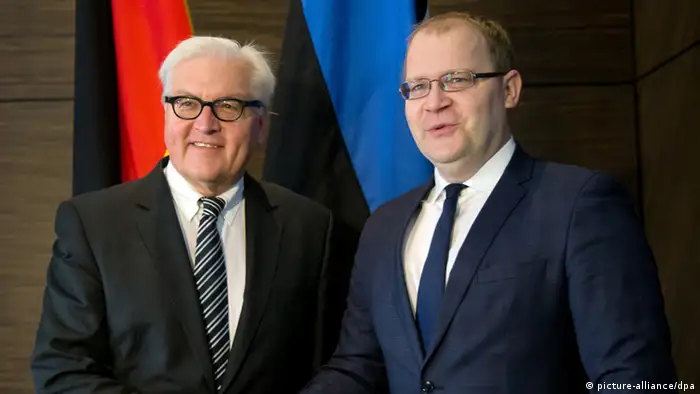 Außenminister Steinmeier in Estland 11.03.2014