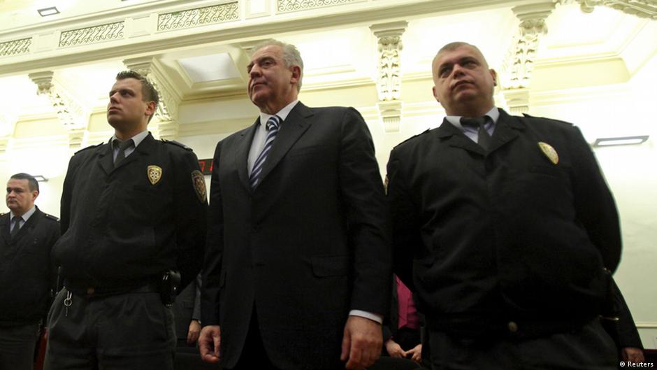 Ivo Sanader na suđenju