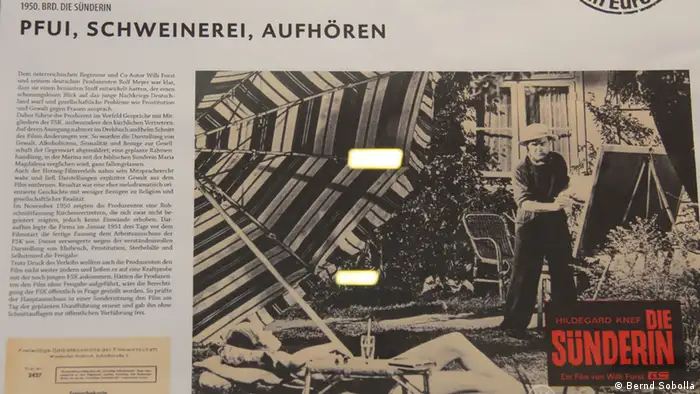 Filmzensur in Europa Ausstellungsplakate (Foto: Bernd Sobolla)