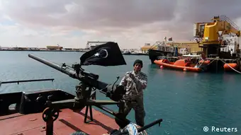 Libyen Föderalisten von Ibrahim Dschadhran Kontrolle von Hafen Al-Sidra bei Ras Lanuf